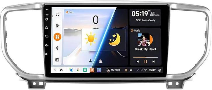 Apple CarPlay + Achteruitrijcamera Kia Sportage (2015–2019), Auto diversen, Autoradio's, Zo goed als nieuw, Ophalen