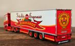 Tekno - Scania Eckhardt “ Früchte Express, Hobby en Vrije tijd, Modelauto's | 1:50, Ophalen of Verzenden, Zo goed als nieuw, Bus of Vrachtwagen