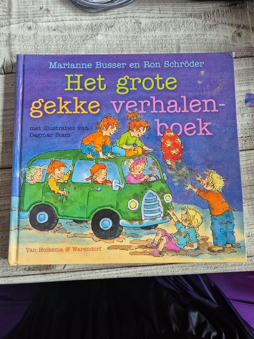 Boek Het grote gekke verhalenboek. Marianne Busser. Ron Schr, Boeken, Kinderboeken | Baby's en Peuters, Zo goed als nieuw, Ophalen of Verzenden