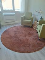 Ronde vloerkleed, Huis en Inrichting, Ophalen, Zo goed als nieuw, Rood, Rond