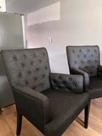 Kuka gecapitonneerde eetkamerstoelen 3 stuks, Huis en Inrichting, Ophalen, Gebruikt, Drie, Landelijk