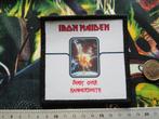 Iron maiden printed beast over Hammersmith patch, Verzenden, Nieuw, Kleding