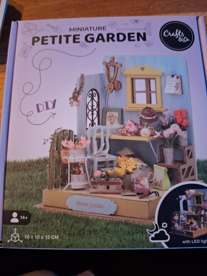 DIY Miniatuur Tuin Knutselset, Hobby en Vrije tijd, Knutselen, Nieuw, Knutselwerk, Ophalen of Verzenden