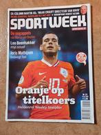 Sportweek Nr 24 - 2008 - Sneijder - Luka Modric Poster, Ophalen of Verzenden, Gelezen, Sport en Vrije tijd