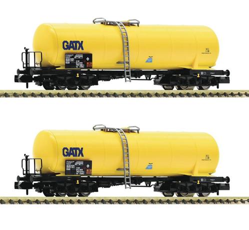 Fleischmann 825816 - Set ketelwagens GATX, DB, Hobby en Vrije tijd, Modeltreinen | N-Spoor, Nieuw, Wagon, Gelijkstroom, Fleischmann
