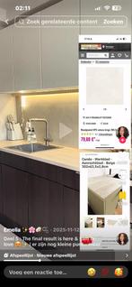 Klusjesman gezocht voor keuken renovatie - Spoed!, Minder dan 50 cm, Gebruikt, Ophalen of Verzenden, Minder dan 25 cm