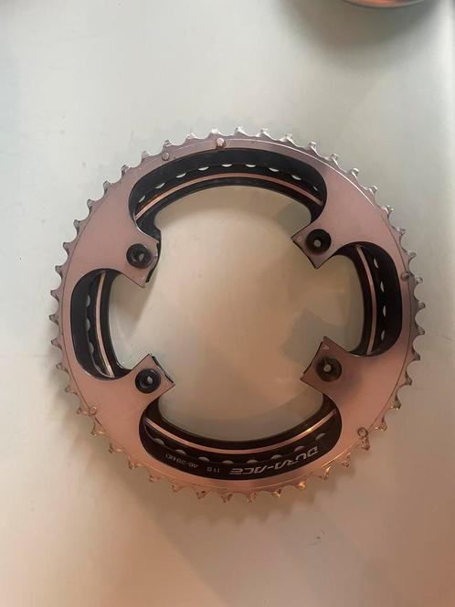 Dura ace 9000 46-39 kettingbladen, Fietsen en Brommers, Fietsonderdelen, Racefiets, Crankstel of Pedalen, Ophalen of Verzenden