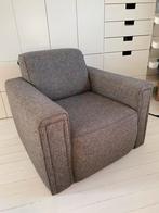 Nette bruin gemêleerde fauteuil stoel, Ophalen, Zo goed als nieuw, 75 tot 100 cm, 50 tot 75 cm