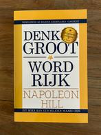Napoleon Hill - Denk groot & word rijk, Ophalen of Verzenden, Zo goed als nieuw, Napoleon Hill