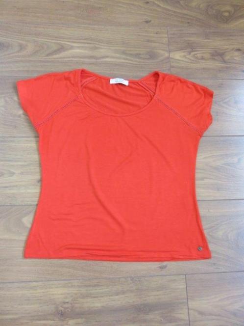 Mooie oranje top / shirt, Le Pep, maat L, Kleding | Dames, Tops, Zo goed als nieuw, Maat 42/44 (L), Oranje, Korte mouw, Ophalen of Verzenden