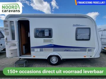 HOBBY EXCELLENT 440 FRANSBED + MOVER + VOORTENT + DOUCHE beschikbaar voor biedingen