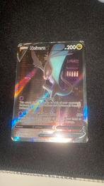 Noivern full art V evolving skies erg beschadigd, Ophalen of Verzenden, Gebruikt, Losse kaart, Foil