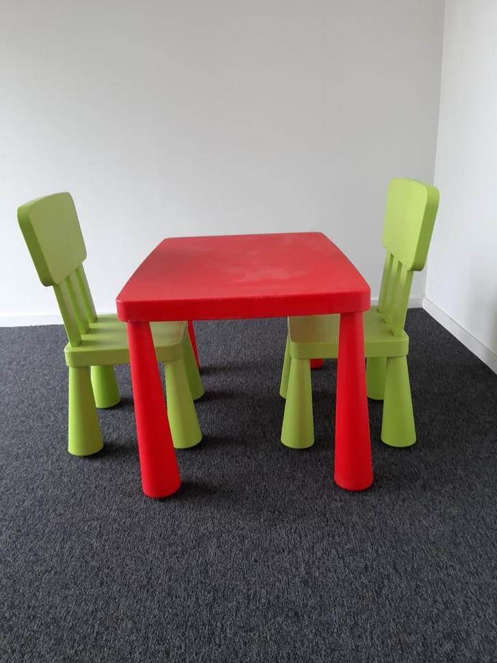 Mooie Kindertafel met Stoelen, Kinderen en Baby's, Kinderkamer | Tafels en Stoelen, Zo goed als nieuw, Tafel(s) en Stoel(en), Ophalen of Verzenden