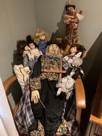 Porseleinen poppen & heksen marionet, Verzamelen, Poppen, Ophalen of Verzenden, Gebruikt, Overige typen