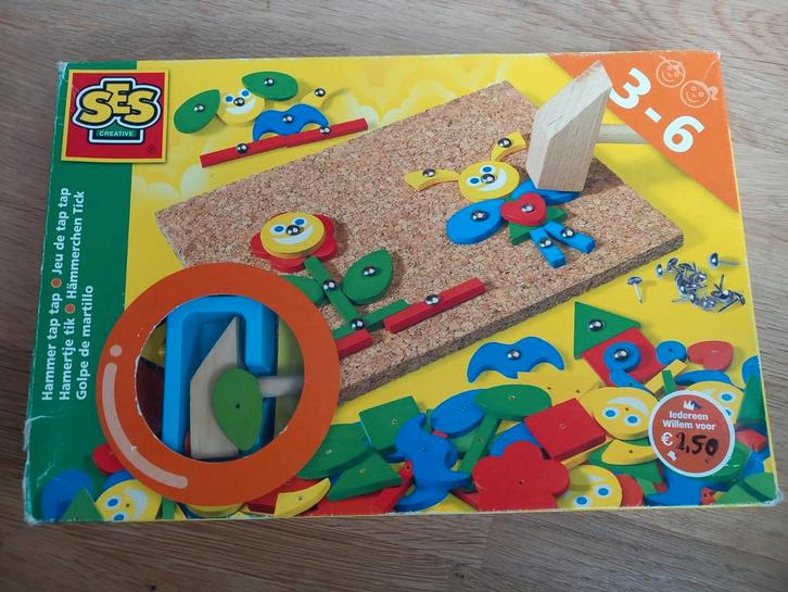 SES Hamertje Tik - Creatief Speelgoed, Kinderen en Baby's, Speelgoed | Educatief en Creatief, Gebruikt, Knutselen, Bouwen, Ophalen of Verzenden