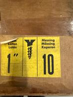 Messing Schroeven - Diverse Maten, Antiek en Kunst, Ophalen of Verzenden, Huis en Tuin