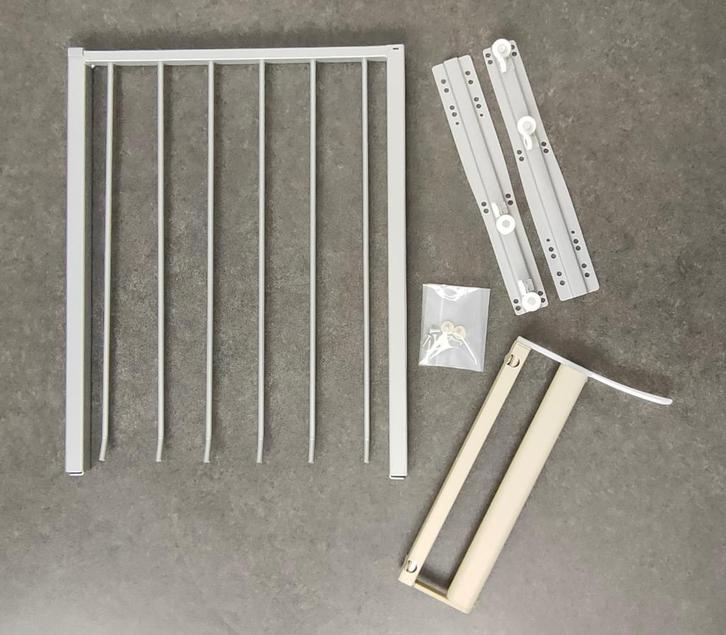 KOMPLEMENT uittrekbare rails, Huis en Inrichting, Kasten | Kledingkasten, Zo goed als nieuw, Minder dan 100 cm, Minder dan 50 cm