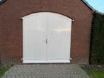 Garagedeur /poort /deuren / - Hard Hout - 260x250cm, Ophalen, Gebruikt, Garagedeur, Hout