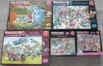 Diverse *** PUZZELS WASGIJ *** 5 stuks, Ophalen of Verzenden, 500 t/m 1500 stukjes, Zo goed als nieuw, Legpuzzel