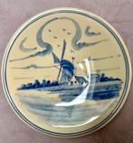 Wandbordje met molen Delfts blauw, Ophalen of Verzenden