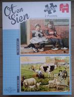 Ot en Sien puzzels - Jumbo 1000 stukjes (2 Puzzels), Ophalen of Verzenden, 500 t/m 1500 stukjes, Zo goed als nieuw, Legpuzzel