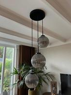 Lions Design Nova Hanglamp Smoke Glas 3 lichts, Huis en Inrichting, Ophalen of Verzenden, Zo goed als nieuw, Glas, Minder dan 50 cm