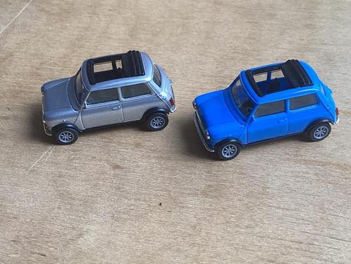 Herpa minicooper met open dak 2verschillende kleuren P p st, Hobby en Vrije tijd, Modeltreinen | H0, Nieuw, Gelijkstroom of Wisselstroom