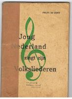 Jong Nederland zingt zijn Volksliederen  B4, Ophalen of Verzenden, Gebruikt, Les of Cursus, Zang