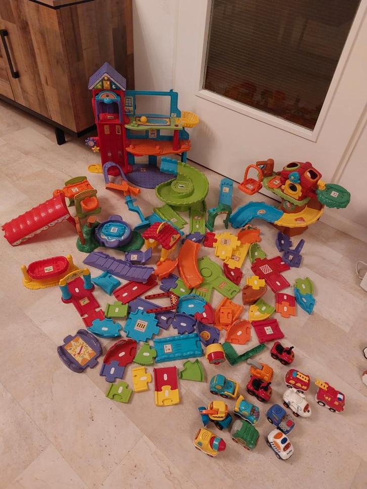Vtech Toet Toet Auto's verzameling, Kinderen en Baby's, Speelgoed | Overig, Zo goed als nieuw, Jongen of Meisje, Ophalen of Verzenden