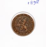 WILHELMINA 21/2 CENT  1898  NO: 1, Postzegels en Munten, Munten | Nederland, Verzenden, Koningin Wilhelmina, Overige waardes, Losse munt