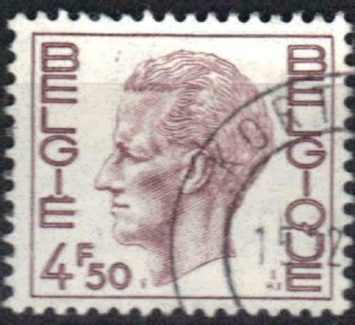 Belgie 1971-1972 - Yvert 1581C/OBP 1644 - Boudewijn (ST), Postzegels en Munten, Postzegels | Europa | België, Gestempeld, Koninklijk huis