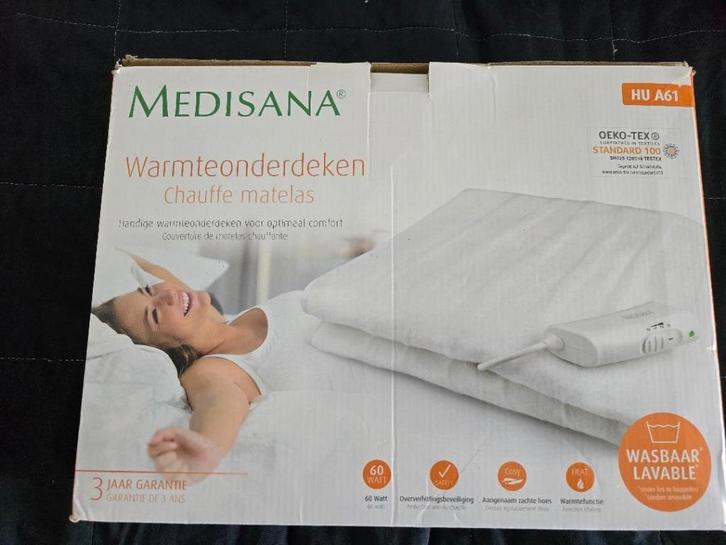Medisana warmte onderdeken., Witgoed en Apparatuur, Persoonlijke-verzorgingsapparatuur, Gebruikt, Overige typen, Ophalen of Verzenden