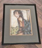 Zeefdruk Nico Vrielink 69x54 cm., Ophalen