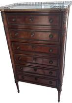 Louis XVI 6 laden commode, Antiek en Kunst, Ophalen