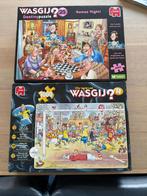 2 WASGIJ Leg puzzels, Ophalen, 500 t/m 1500 stukjes, Zo goed als nieuw, Legpuzzel