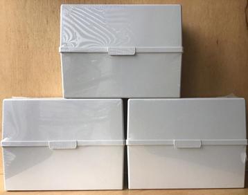 Minicassette A5 grijs (3x) - NIEUW beschikbaar voor biedingen