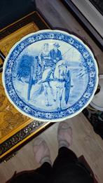 Groot Delfts Blauw Bord Royal Sphinx Maastricht, Antiek en Kunst, Ophalen of Verzenden