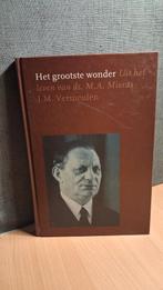 Het grootste wonder - ds. M.A. Mieras, Boeken, Ophalen of Verzenden, Gelezen, J.M. Vermeulen, Religie