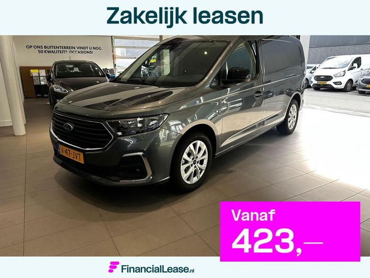 Ford Transit Connect 2.0 EcoBlue L2 Limited | TREKHAAK | CAM, Auto's, Bestelauto's, Bedrijf, Lease, Financial lease, ABS, Achteruitrijcamera