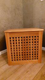 Houten opberg kist / dekenkist / wasmand, Ophalen, Gebruikt