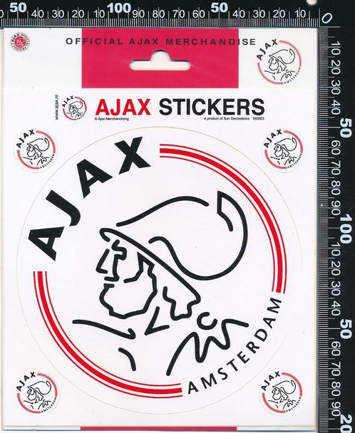 Sticker: Ajax - Official Merchandise, Verzamelen, Stickers, Zo goed als nieuw, Sport, Ophalen of Verzenden