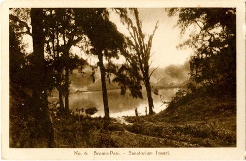W5R Ned Indië Indonesie Bromo-Pani Sanatorium Tosari, Verzamelen, Ansichtkaarten | Nederland, 1920 tot 1940, Verzenden