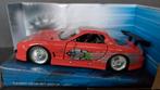 Mazda RX7 Dom's 1:32 Jada Fast And Furious Pol, Hobby en Vrije tijd, Modelauto's | 1:32, Verzenden, Nieuw, Auto, Overige merken