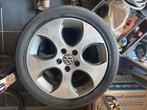 4 x 17 inch auto velgen afkomstig van vw golf 5, Ophalen, Gebruikt