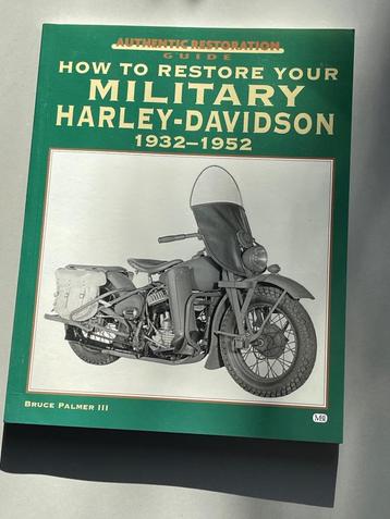 How to Restore Your Military Harley-Davidson 1932 – 1952 beschikbaar voor biedingen