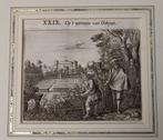 A66-8 Cats - Gezegde Op 't uytroeyen van Onkruyt, Antiek en Kunst, Ophalen of Verzenden