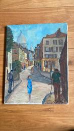 Schilderij Boulangerie, kunstschilder Johan Groot, Antiek en Kunst, Kunst | Schilderijen | Klassiek, Ophalen