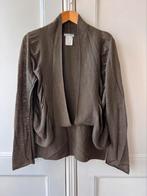 Sarah Pacini vestje alpaca/merinowol donkerbruin, One Size, Ophalen of Verzenden, Zo goed als nieuw, Maat 38/40 (M), Bruin