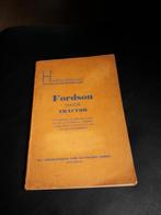 FORDSON MAJOR  E27N INSTRUCTIEBOEK, Ophalen of Verzenden, Zo goed als nieuw, Catalogus