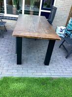 Koloniale eettafel, Huis en Inrichting, Tafels | Eettafels, Ophalen, 50 tot 100 cm, Vijf personen of meer, 150 tot 200 cm